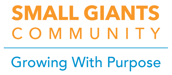 Small Giants Community: Growing with Purpose Logo